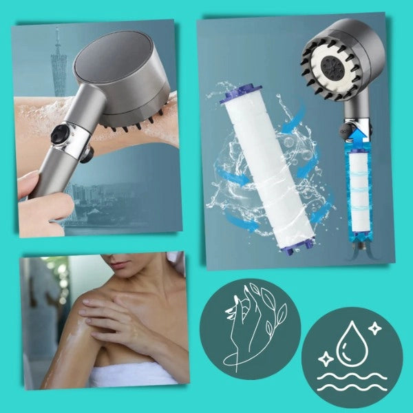 TurboZebra Eco – Ducha Eficiente y Revitalizante